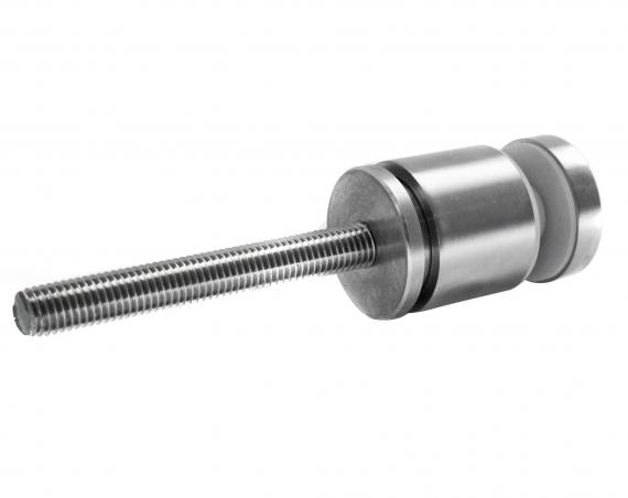 Foto Adaptador de vidrio Ø40 mm, distancia regulable 35-48 mm, AISI 304, SATINADO