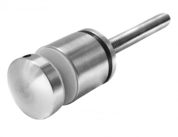 Foto Adaptador de vidrio Ø40 mm, distancia regulable 35-48 mm, AISI 304, SATINADO