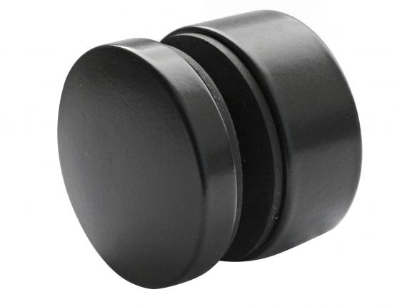 Foto Adaptador de vidrio Ø 50/20 mm M10, AISI 304, RAL 9005 mate