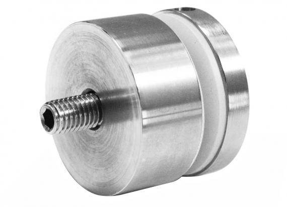 Foto Adaptador de vidrio 50/20mm orificio 10,5mm, AISI 304, SATINADO