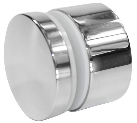 Foto Adaptador de vidrio 50/20mm rosca M10, AISI 304, Pulido.