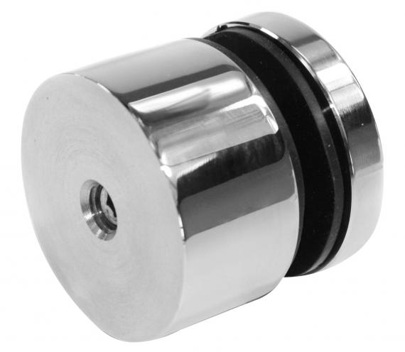 Foto Adaptador de vidrio 50/20mm rosca M10, AISI 304, Pulido