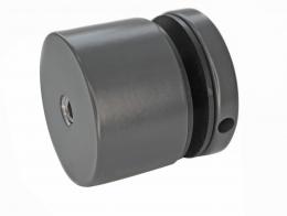 Adaptador de vidrio Ø 50/30 mm M10, AISI 304, RAL 7016 mate