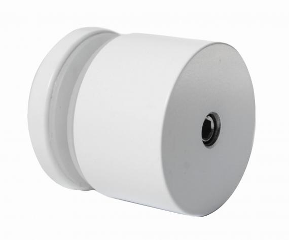 Foto Adaptador de vidrio Ø 50/30 mm M10, AISI 304, RAL 9003 mate