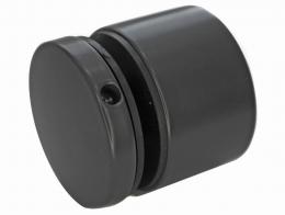 Adaptador de vidrio Ø 50/30 mm M10, AISI 304, RAL 9005 mate