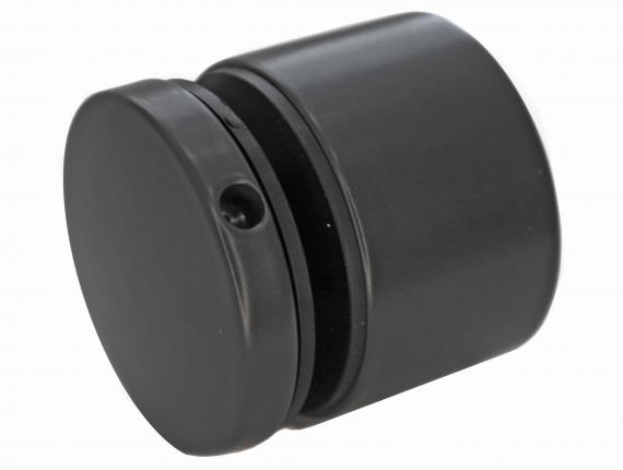 Foto Adaptador de vidrio Ø 50/30 mm M10, AISI 304, RAL 9005 mate