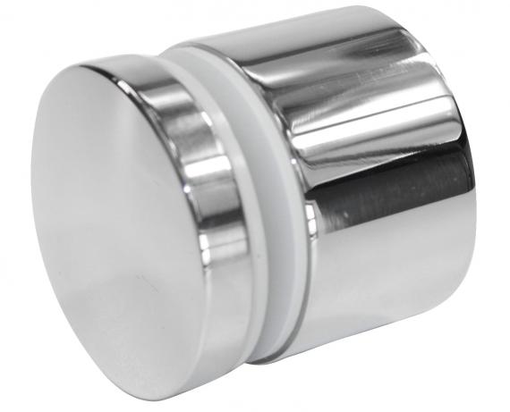 Foto Adaptador de vidrio 50/30mm rosca M10, AISI 304, Pulido.