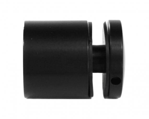 Foto Adaptador de vidrio Ø 50/40 mm M10, AISI 304, RAL 9005 mate