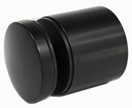 Adaptador de vidrio Ø 50/40 mm M10, AISI 304, RAL 9005 mate