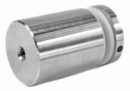 Adaptador de vidrio 50/60mm rosca M10, AISI 304, SATINADO