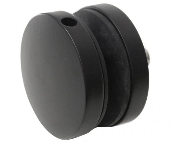 Foto Adaptador de vidrio Ø 50/8 mm M10, AISI 304, RAL 9005 mate