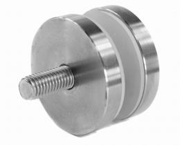 Adaptador de vidrio 50/8mm DIN 7380, AISI 304, SATINADO