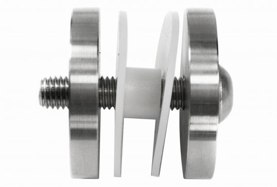 Foto Adaptador de vidrio 50/8mm DIN 7380, AISI 304, SATINADO