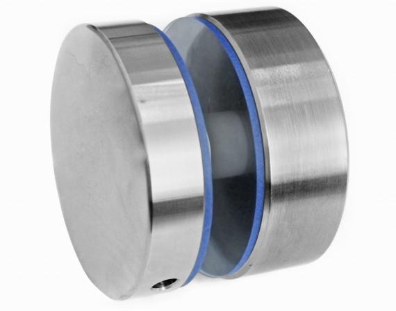 Foto Adaptador de vidrio Ø 60 mm, dist. 20 mm, AISI 304, SATINADO