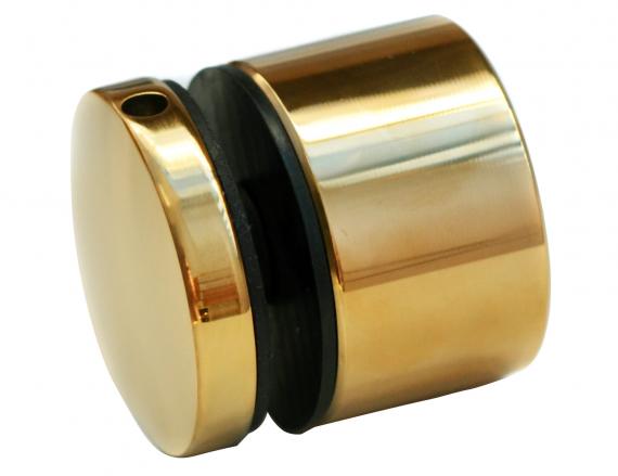 Foto Adaptador de vidrio fi 50/30 mm M10, AISI 304, DORADO Pulido