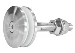 Rótula móvil fi 60 mm M14, AISI 316, SATINADO