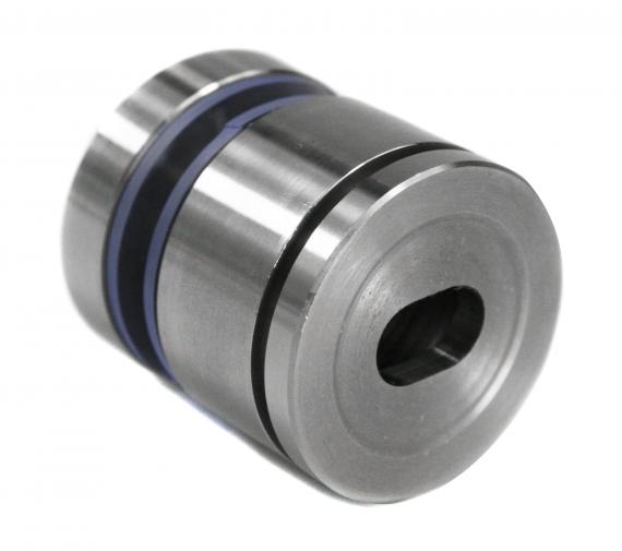 Foto Adaptador para vidrio Ø35/20 mm, distancia regulable M8, AISI 304, SATINADO