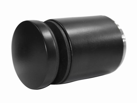 Foto Adaptador para vidrio Ø50/50 mm, distancia regulable, AISI 304, RAL 9005 MATE