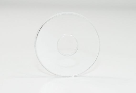 Foto Almohadilla plástica 38x10,5x2 mm, TRANSPARENTE