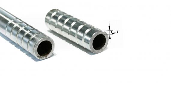 Foto Anclaje de acero fi 20x320 mm rosca M10