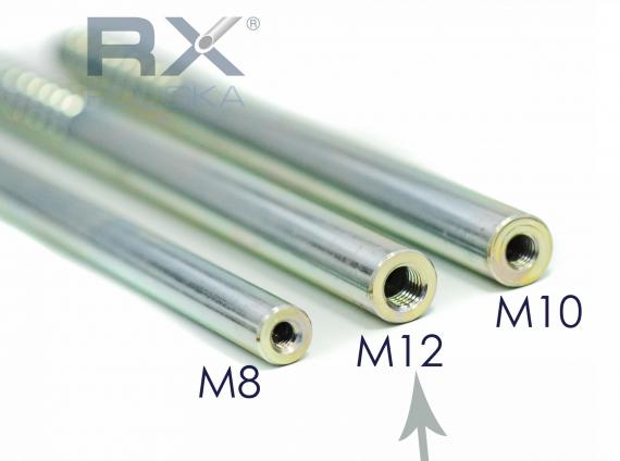 Foto Anclaje de acero fi 20x320 mm rosca M12