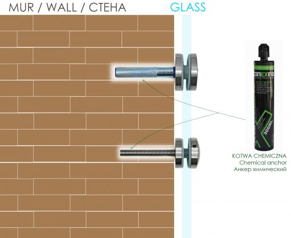 Foto Anclaje químico universal 300 ml + 2 uds. de boquilla mezcladora