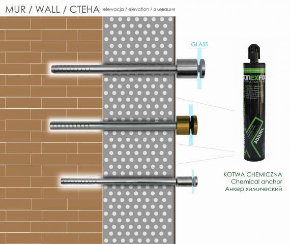 Foto Anclaje químico universal 400 ml + 2 uds. de boquilla mezcladora