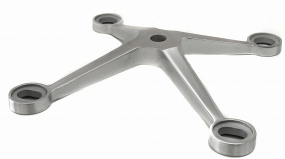 Foto Araña HEAVY de cuatro vías, AISI 316, SATINADO