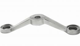 Araña HEAVY de dos vías - 180°, AISI 316, SATINADO