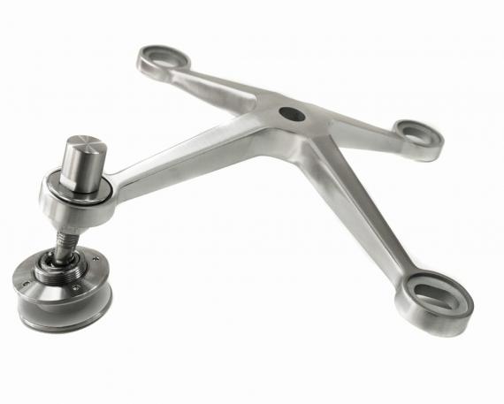 Foto Araña LIGHT de cuatro vías, AISI 316, SATINADO