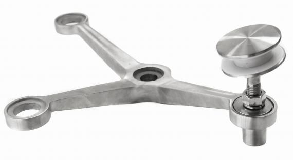 Foto Araña LIGHT de tres vías, AISI 316, SATINADO