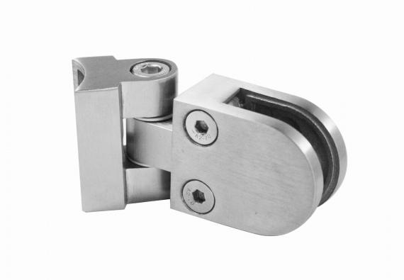 Foto Articulación de manilla para montaje en tubo 42,4 mm, AISI 316, SATINADO