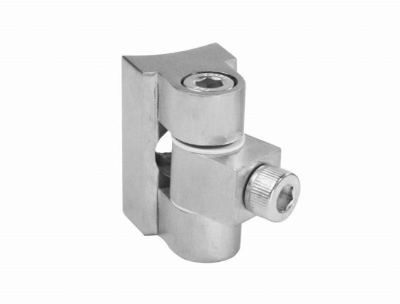 Foto Articulación de manilla para montaje en tubo 42,4 mm, AISI 316, SATINADO