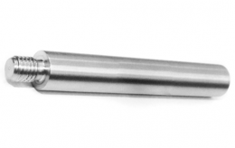 Barra fija 12x75mm, AISI 304, SATINADO