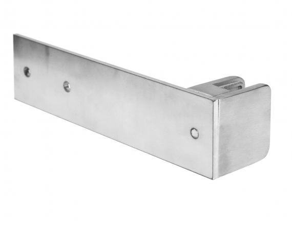 Foto Barra plana para balcón francés 175x45x4/45x45mm, AISI 304, SATINADO