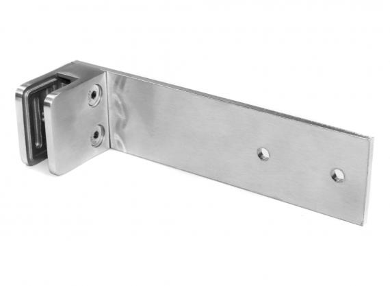 Foto Barra plana para balcón francés 175x45x4/45x45mm, AISI 304, SATINADO