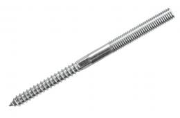 Barra roscada doble de acero inoxidable - M12x120 mm