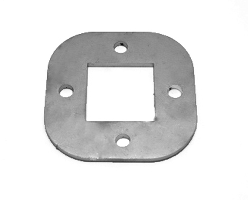 Foto Base para soldar 40x40/85x85 mm, AISI 316, EN BRUTO