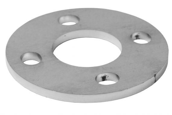 Foto Base para soldar 42,4x100x6 mm, AISI 304, EN BRUTO