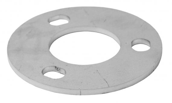 Foto Base para soldar 42,4x93x4 mm, AISI 316, EN BRUTO