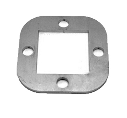 Foto Base para soldar 50x50/85x85 mm, AISI 304, EN BRUTO