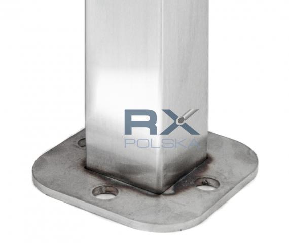 Foto Base para soldar 50x50/85x85 mm, AISI 304, EN BRUTO