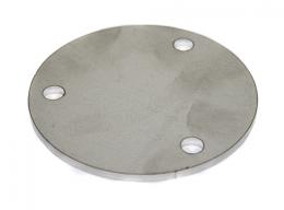 Base para soldar 93x3 mm, AISI 304, EN BRUTO