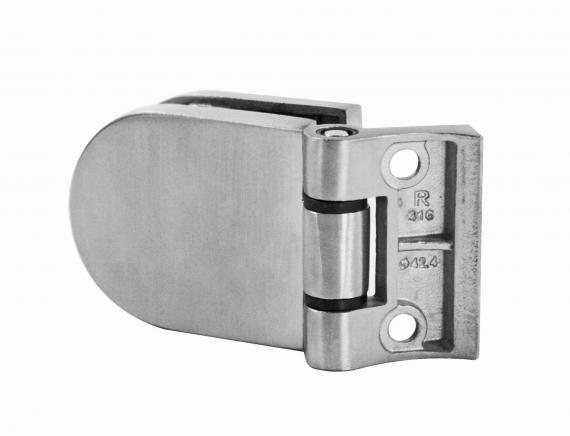 Foto Bisagra-manilla 45x63 mm / 42,4 mm, AISI 316, SATINADO