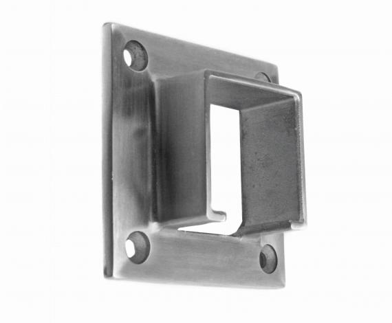 Foto Brida de montaje - 40x40 mm, AISI 304, SATINADA