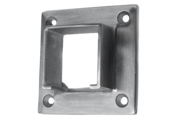Foto Brida de montaje - 40x40 mm, AISI 316, SATINADA