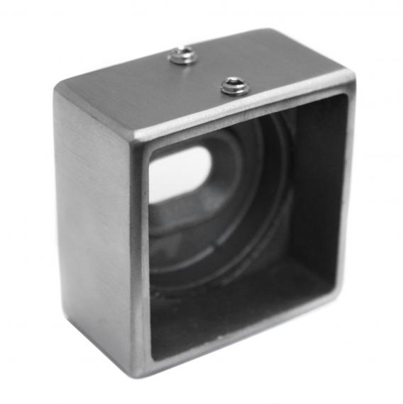 Foto Brida de montaje para perfil 40x40 mm, AISI 304, SATINADA