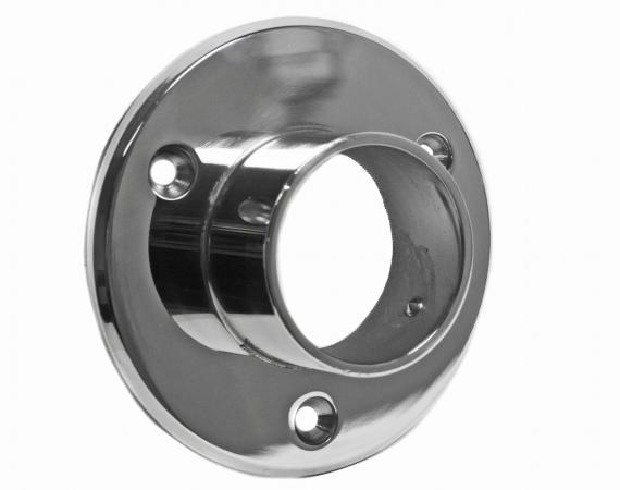 Foto Brida de montaje para tubo Ø 42,4 mm, AISI 304, Pulido