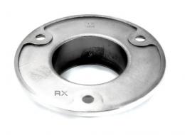 Brida de montaje para tubo Ø 42,4 mm, AISI 304, Pulido