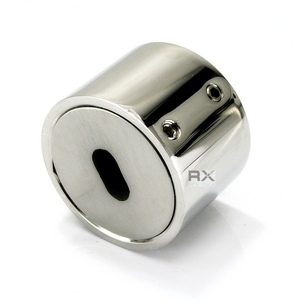 Foto Brida de montaje para tubo Ø 42,4 mm, AISI 304, Pulido